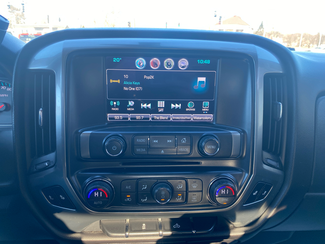 Chevrolet Silverado 1500 4WD Double Cab 143.5" LT w/1LT 2016