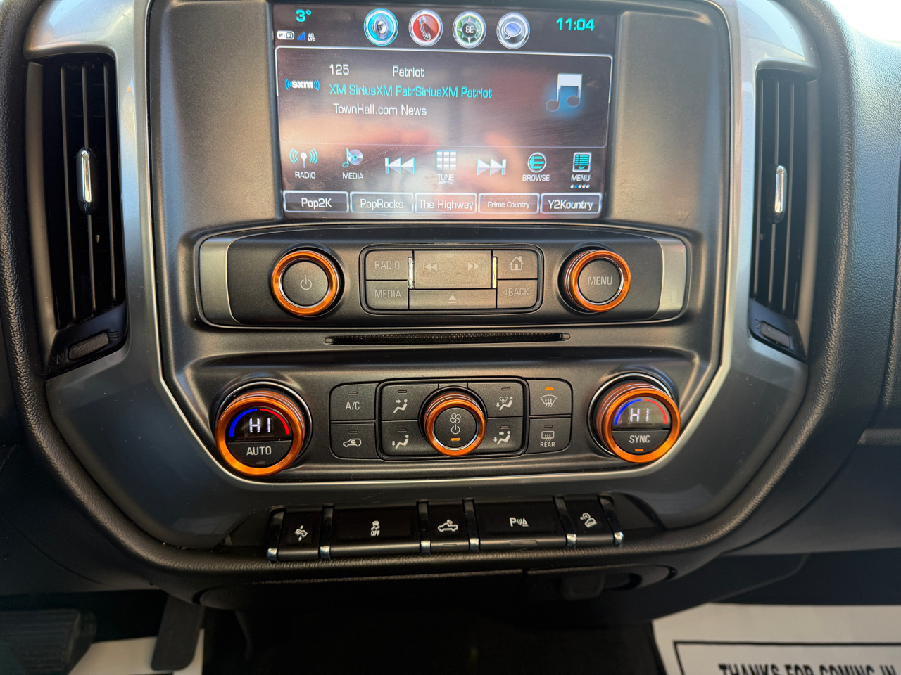 Chevrolet Silverado 1500 4WD Double Cab 143.5" LT w/2LT 2017