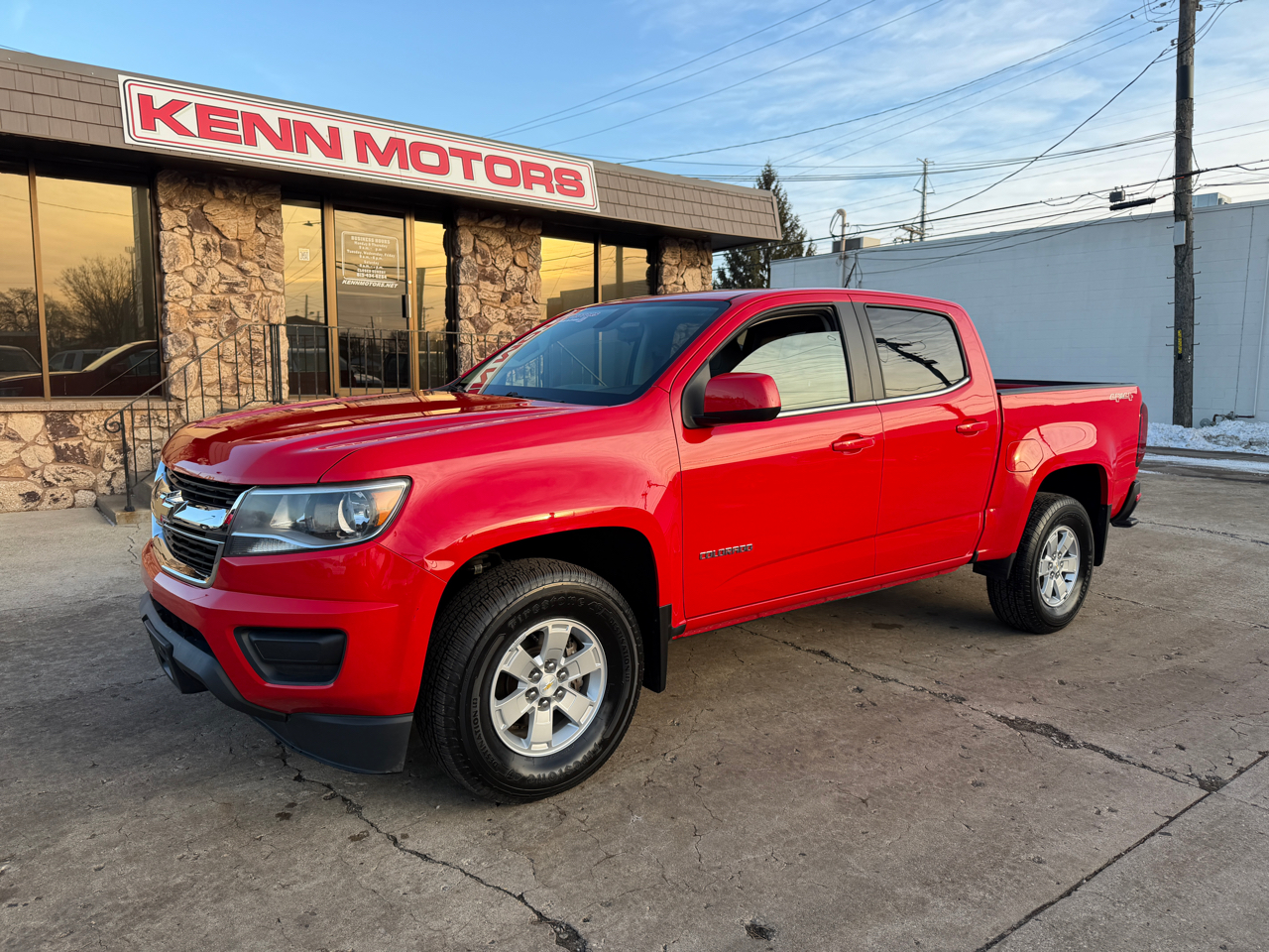 Chevrolet Colorado 4WD Crew Cab 128.3" Work Truck 2018