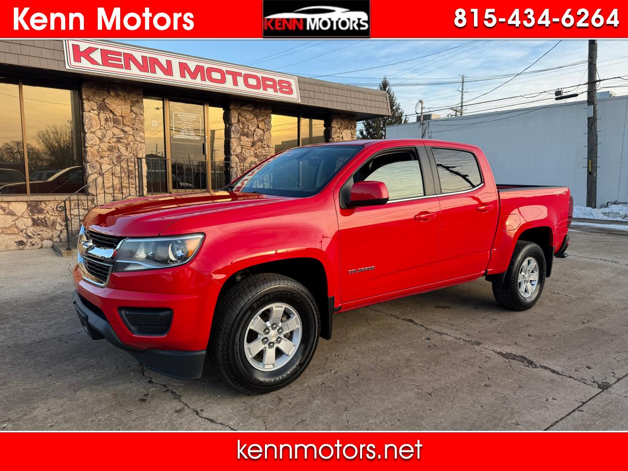 2018 Chevrolet Colorado 4WD Crew Cab 128.3" Work Truck