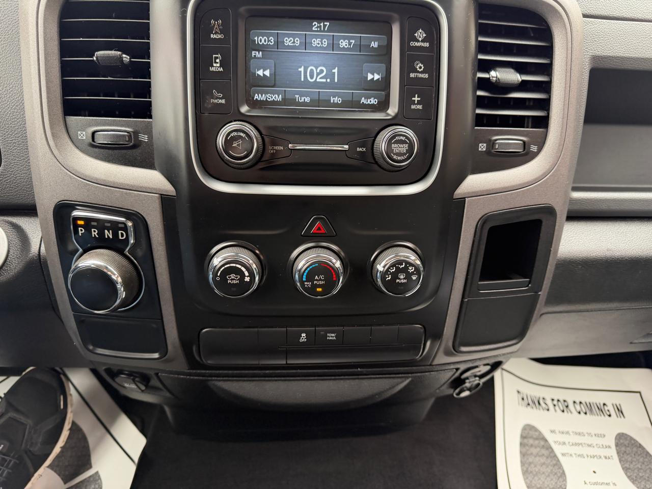 RAM 1500 2WD Reg Cab 140.5" Tradesman 2018