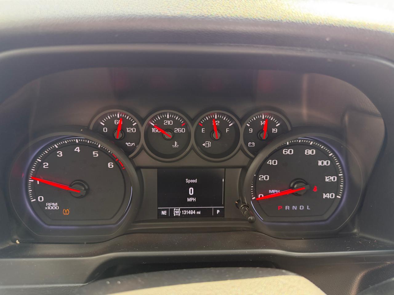 Chevrolet Silverado 1500 4WD Crew Cab 147" Custom Trail Boss 2019