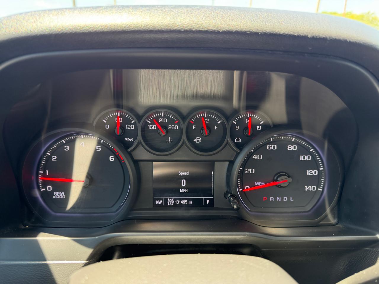 Chevrolet Silverado 1500 4WD Crew Cab 147" Custom Trail Boss 2019