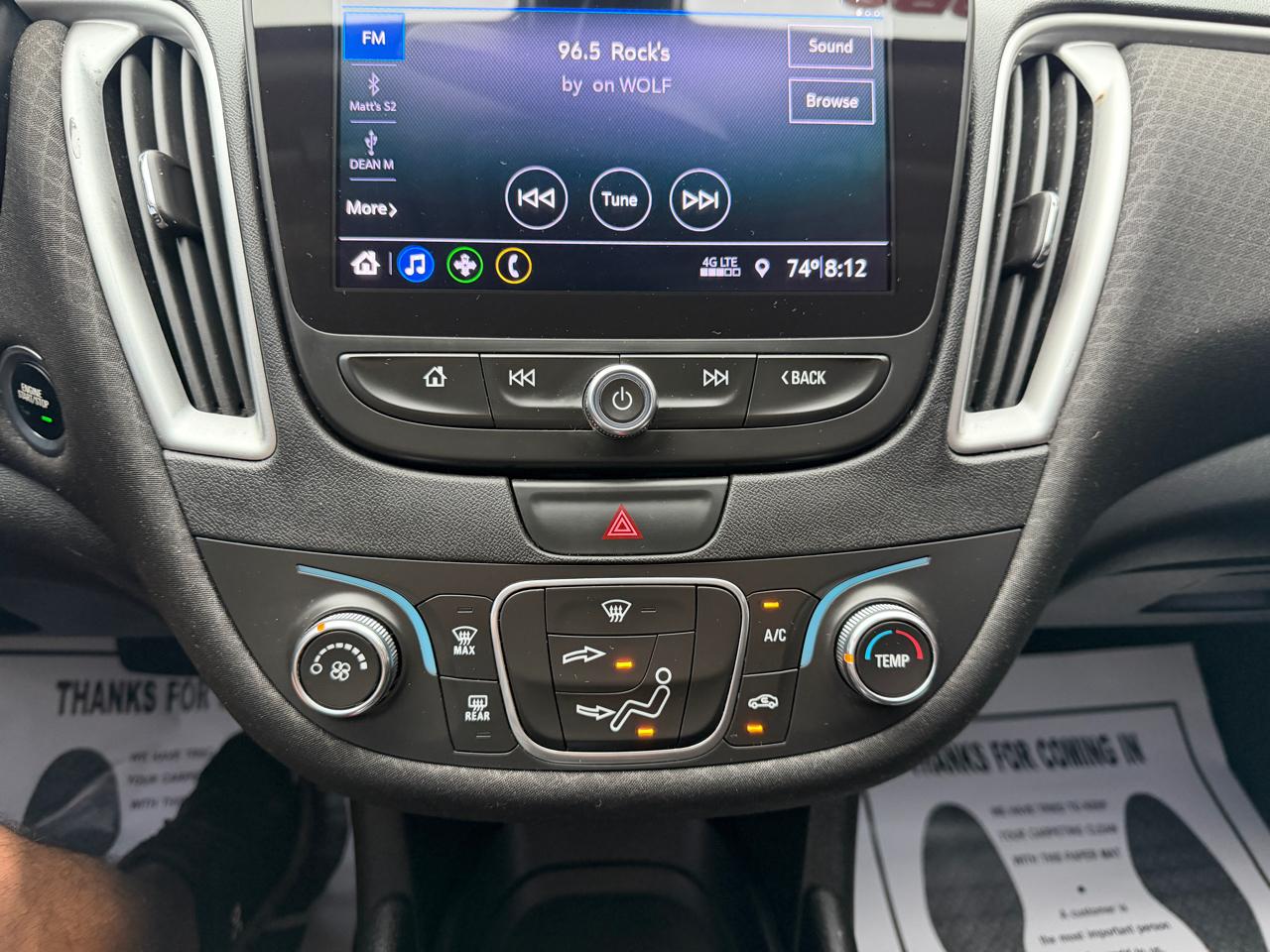 Chevrolet Malibu 4dr Sdn RS w/1SP 2019