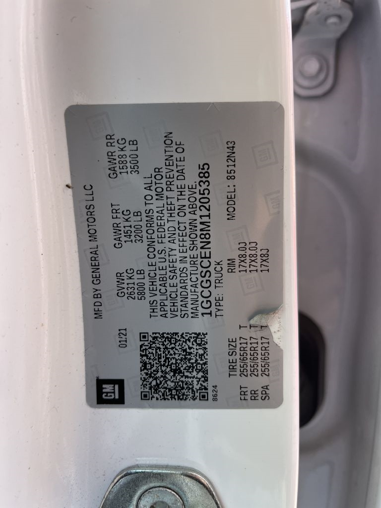 Chevrolet Colorado  2021