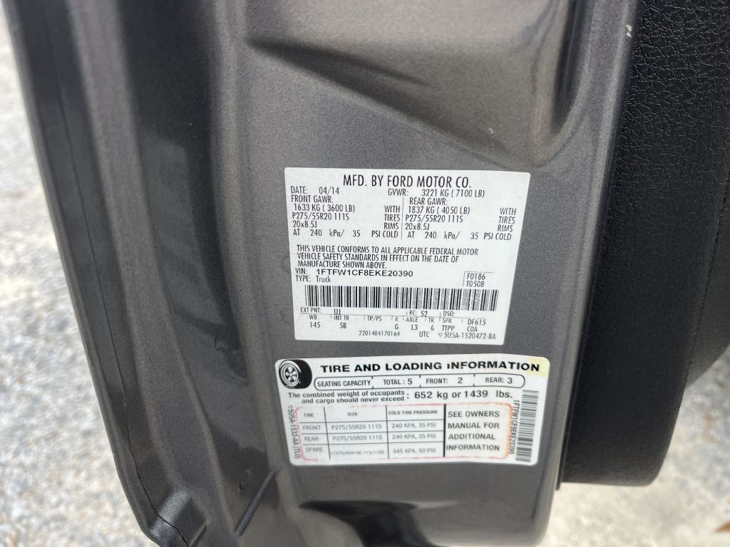 2014 Ford F-150 SUPERCREW