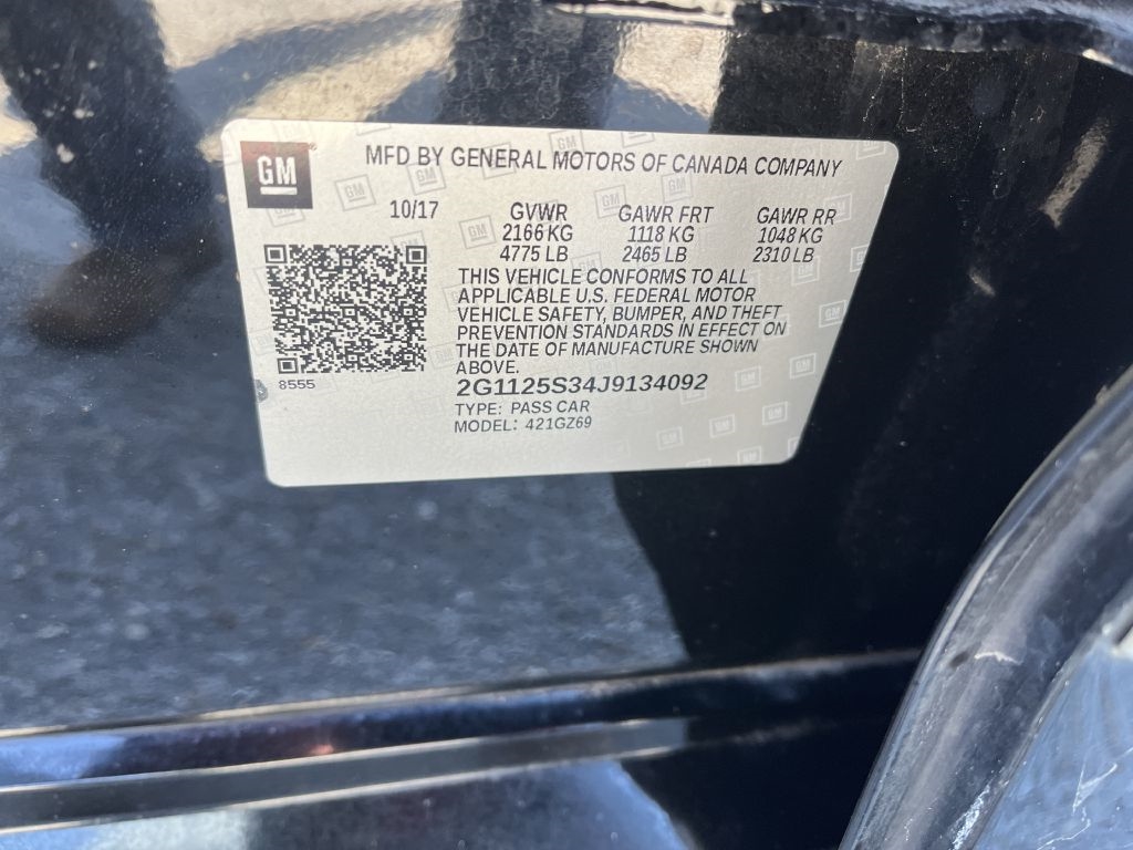 Chevrolet Impala  2018