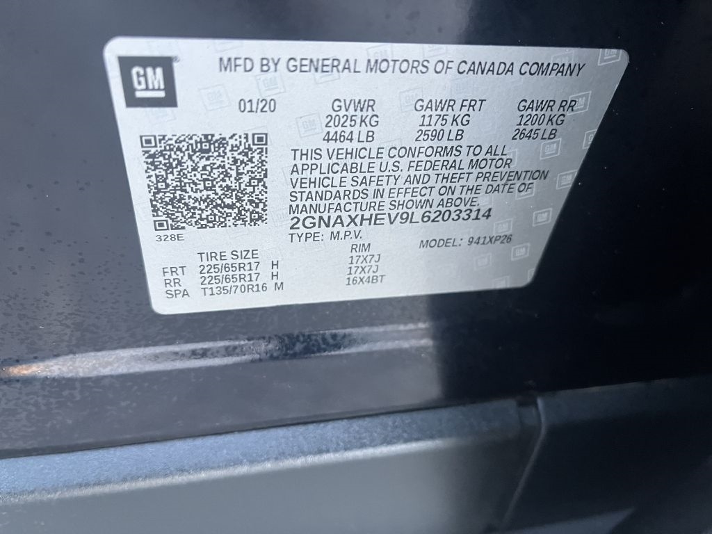 Chevrolet Equinox  2020