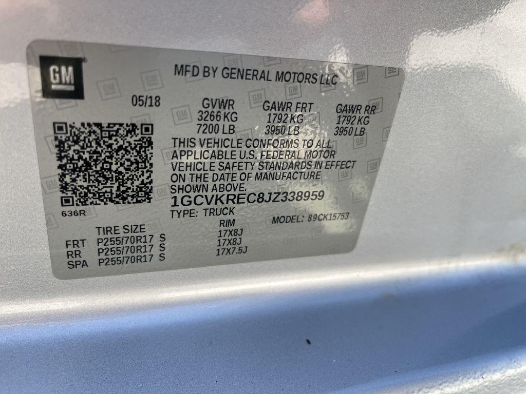 Chevrolet Silverado 1500  2018