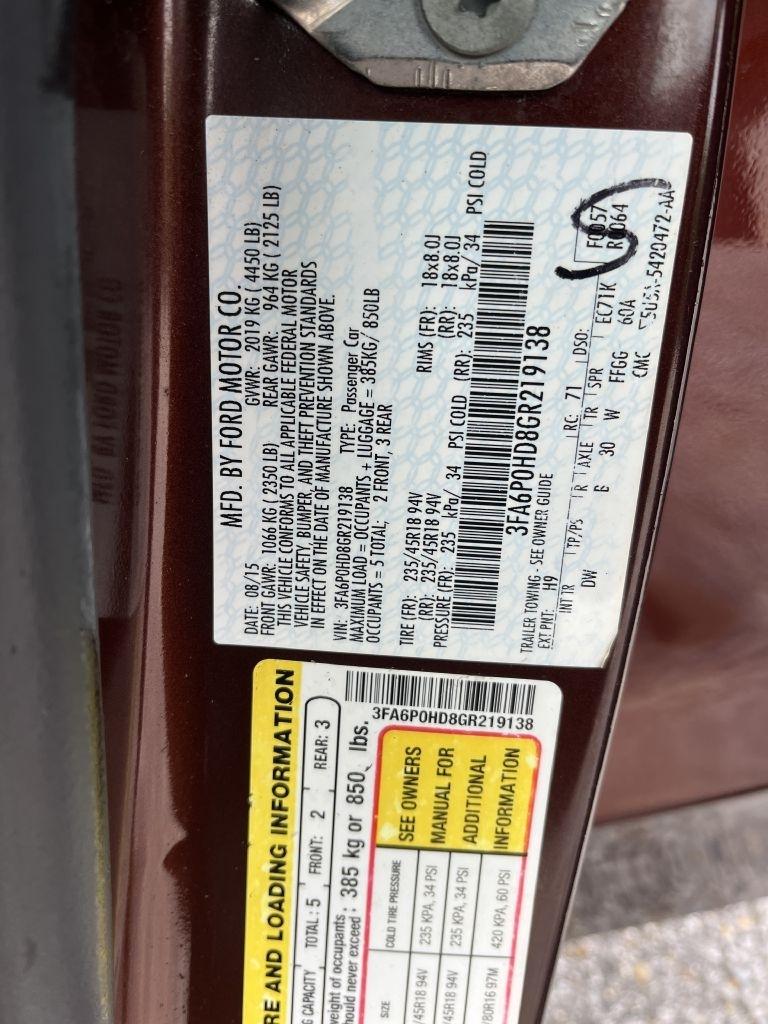 Ford Fusion  2016