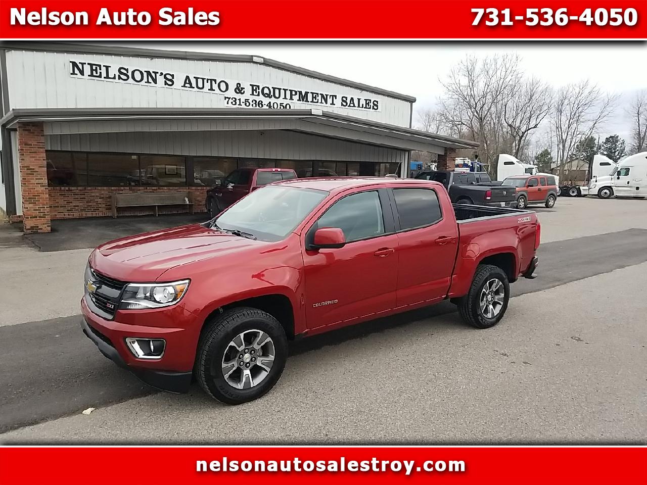 Used 2016 Chevrolet Colorado Z71 Crew Cab 4WD Short Box for Sale in