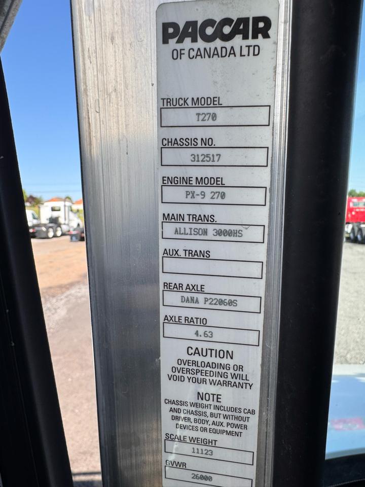 Kenworth T270  2019