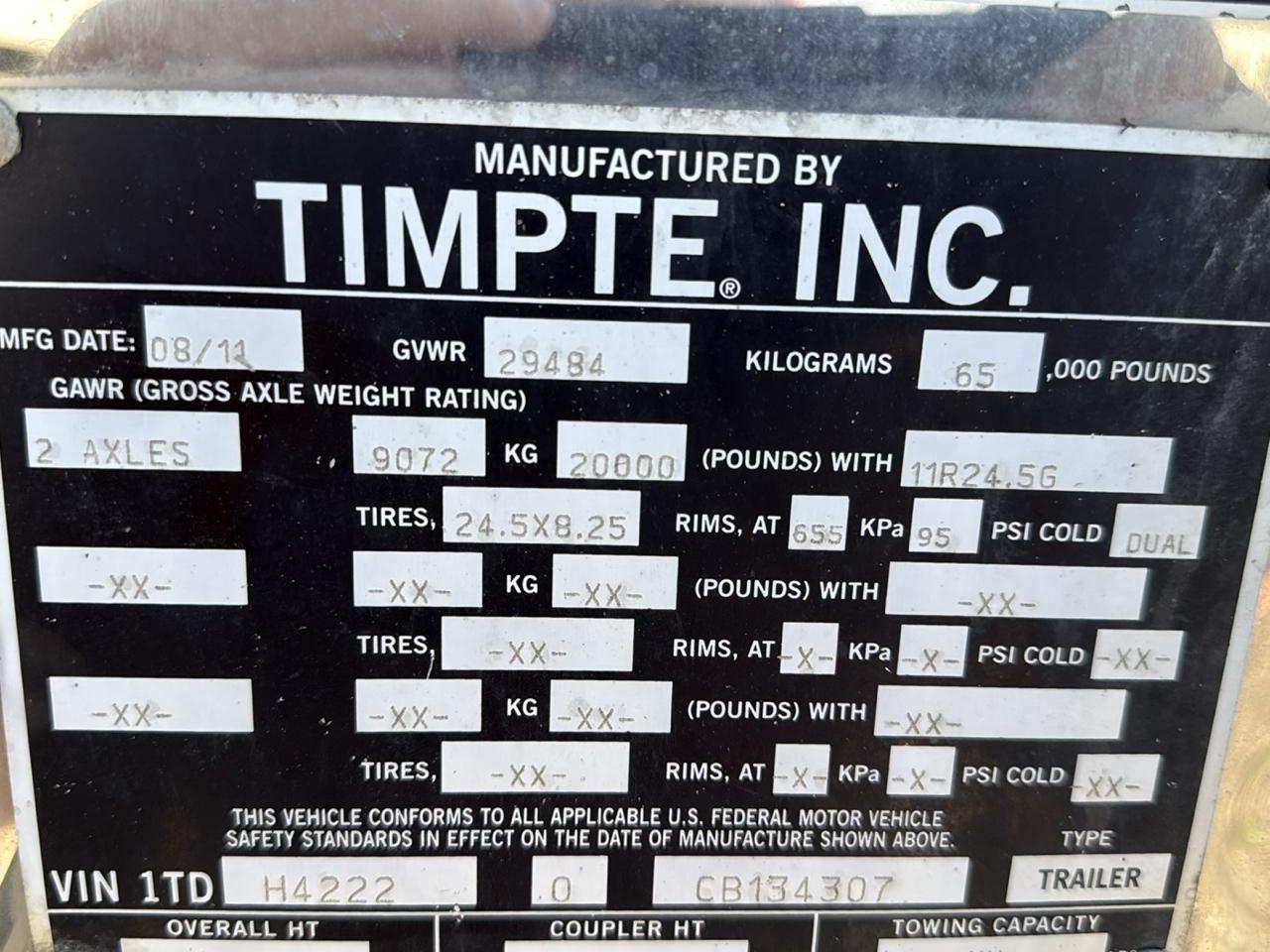 Timpte Unknown  2012