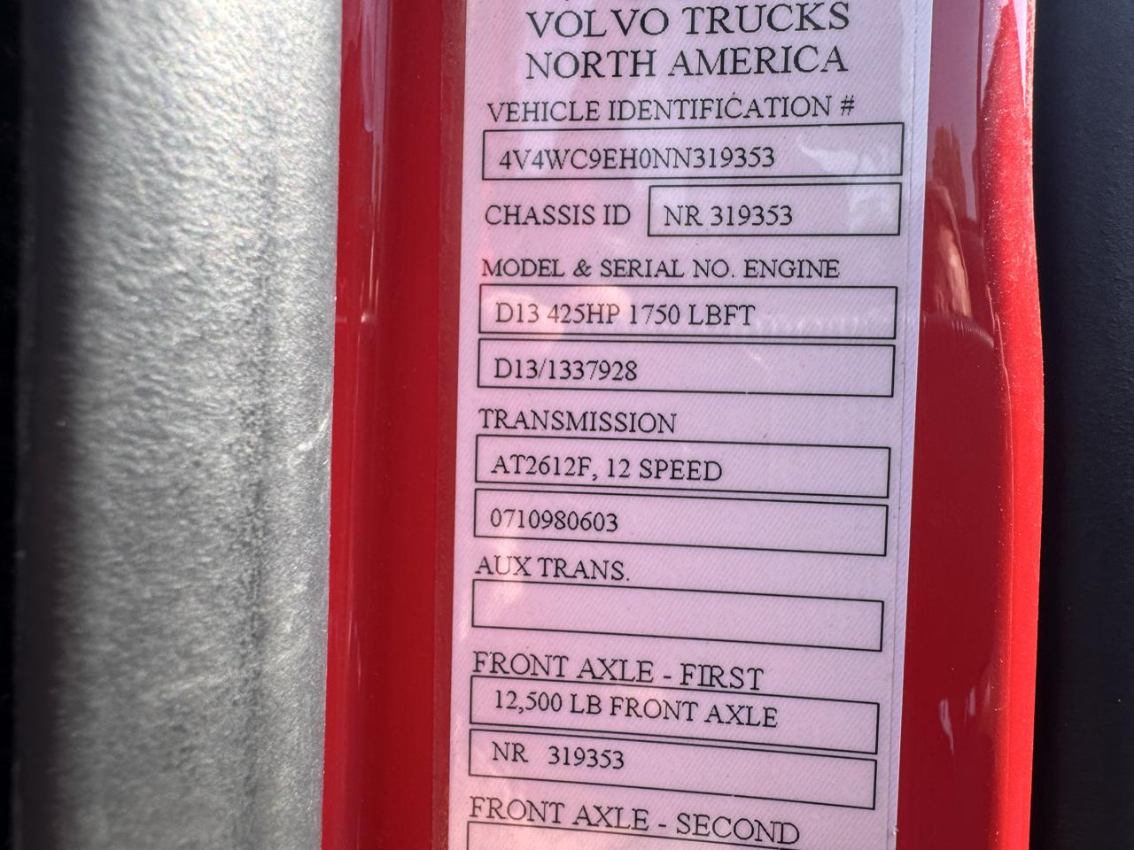 Volvo VNL  2022