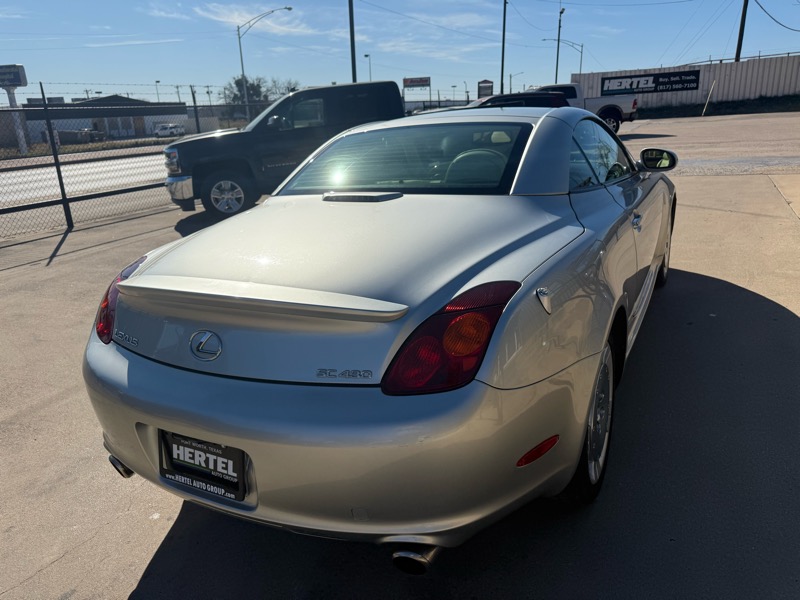 Lexus SC 430 Convertible 2002