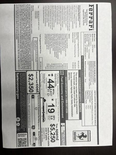 Ferrari SF90 Spider
SF90 Spider Base 2023