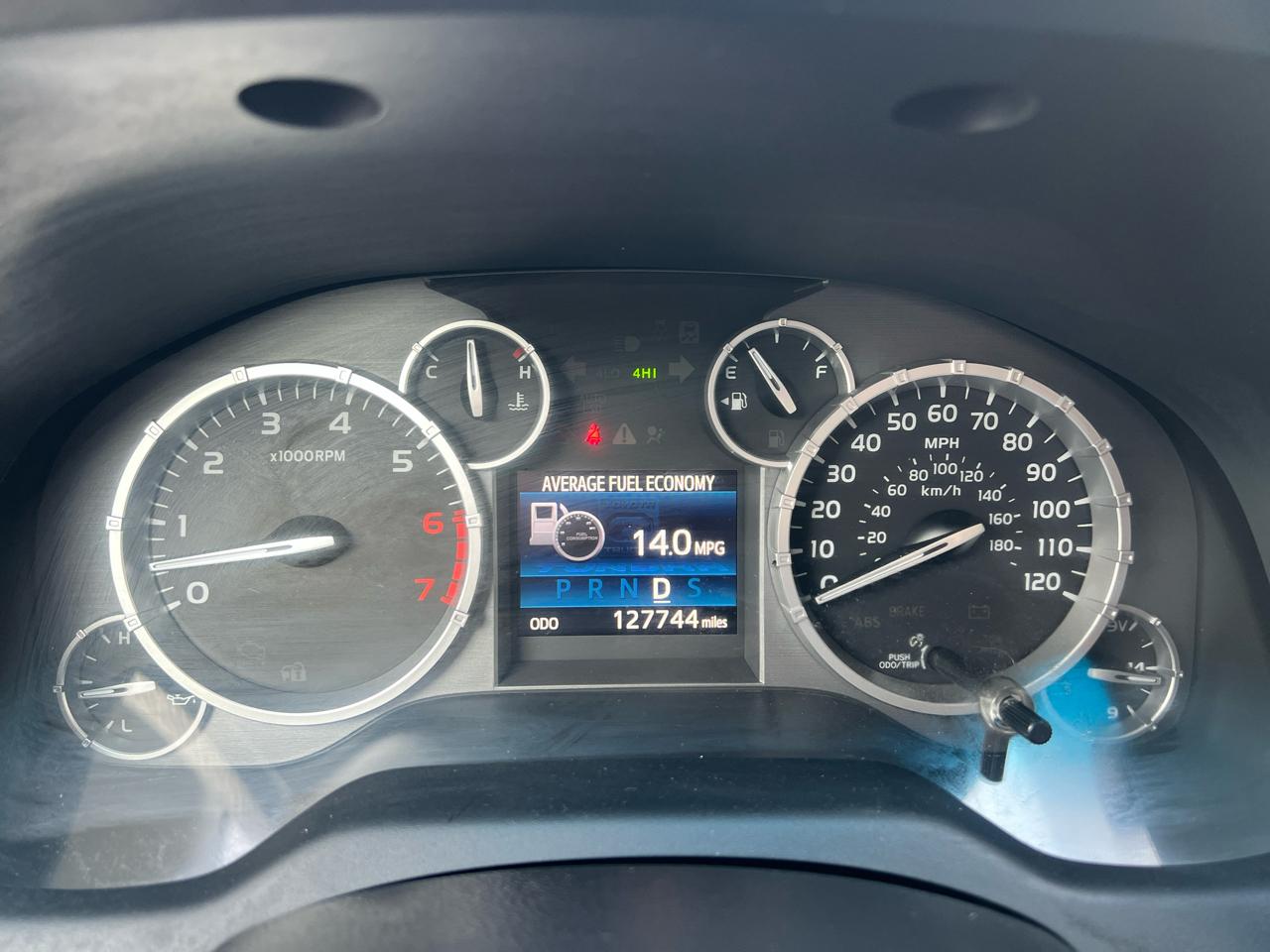 Toyota Tundra Limited 5.7L FFV CrewMax 4WD 2014