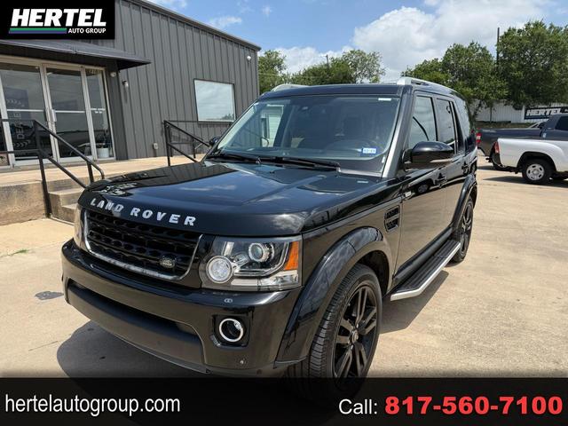 Black 2016 Land Rover LR4 HSE LUX AWD SUV / Crossover All-Wheel Drive