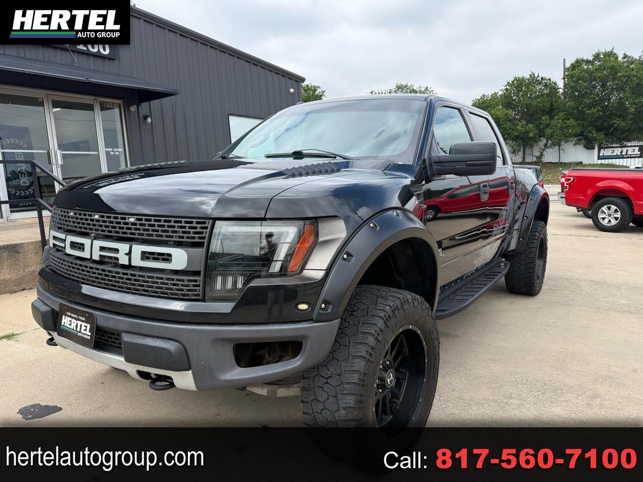 Ford F-150 4WD SuperCrew 145" SVT Raptor 2012