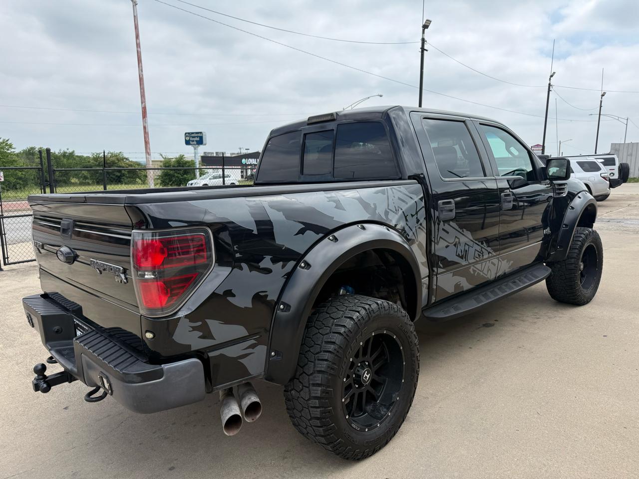 Ford F-150 4WD SuperCrew 145" SVT Raptor 2012