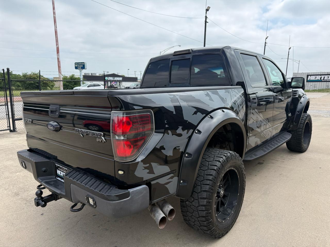 Ford F-150 4WD SuperCrew 145" SVT Raptor 2012