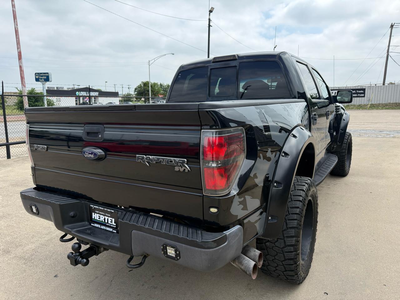Ford F-150 4WD SuperCrew 145" SVT Raptor 2012