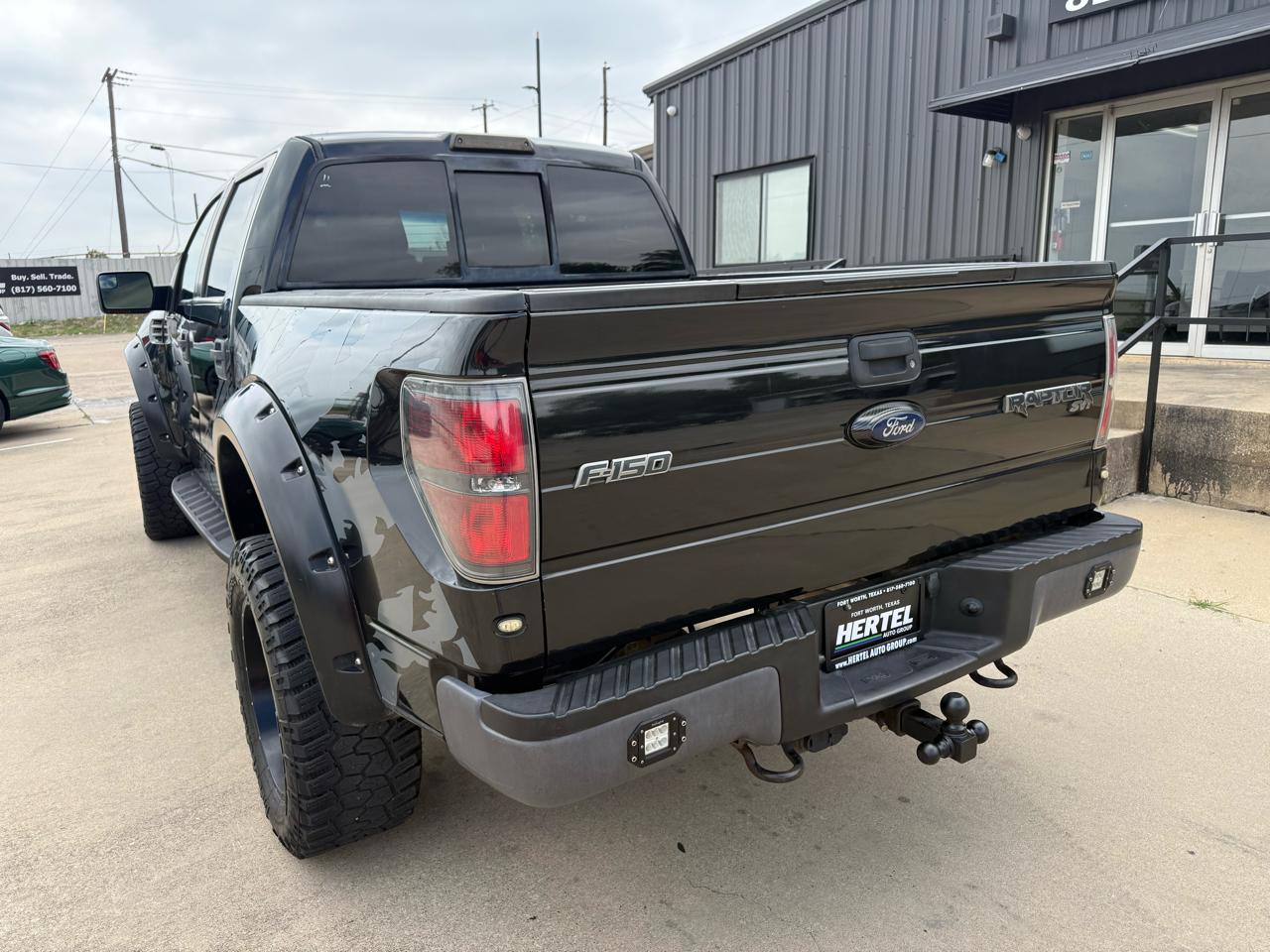 Ford F-150 4WD SuperCrew 145" SVT Raptor 2012