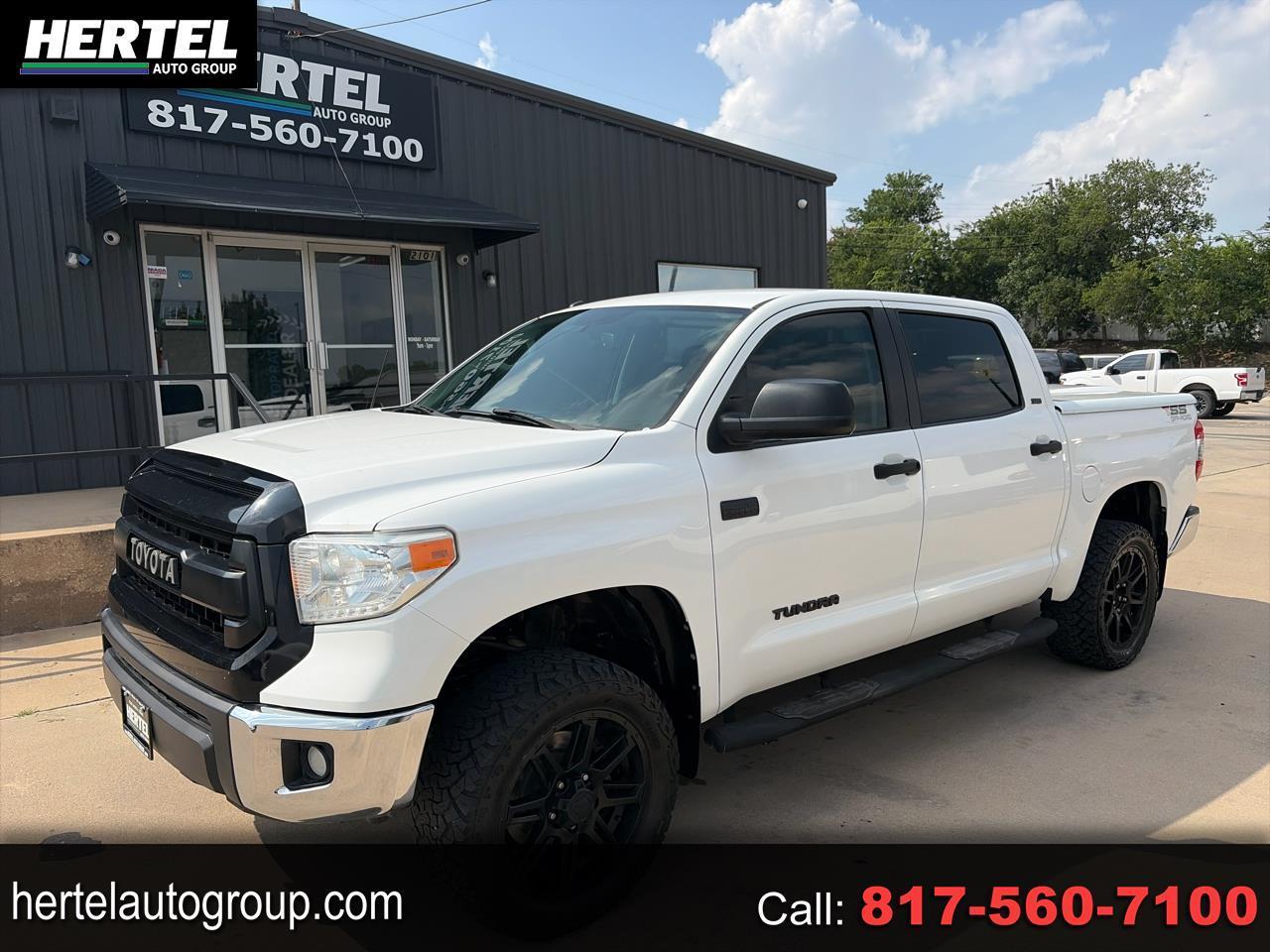 Toyota Tundra SR5 5.7L V8 FFV CrewMax 4WD 2017