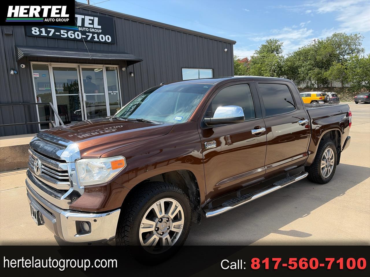 Toyota Tundra 1794 Edition Crew Max 4WD SWB 2017