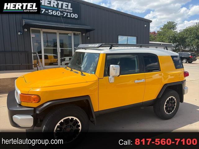 Yellow 2010 Toyota FJ Cruiser SUV / Crossover Four-Wheel Drive Automatic