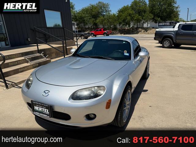 Silver 2008 Mazda MX-5 Miata Convertible Rear-Wheel Drive