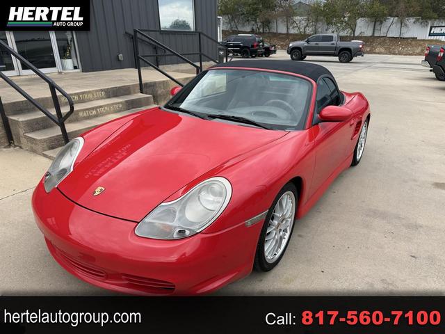 Red 2004 Porsche Boxster Convertible Rear-Wheel Drive
