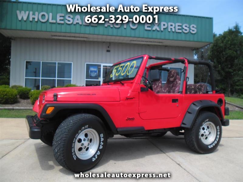 Used 1997 Jeep Wrangler SE for Sale in Starkville MS 39759 Wholesale