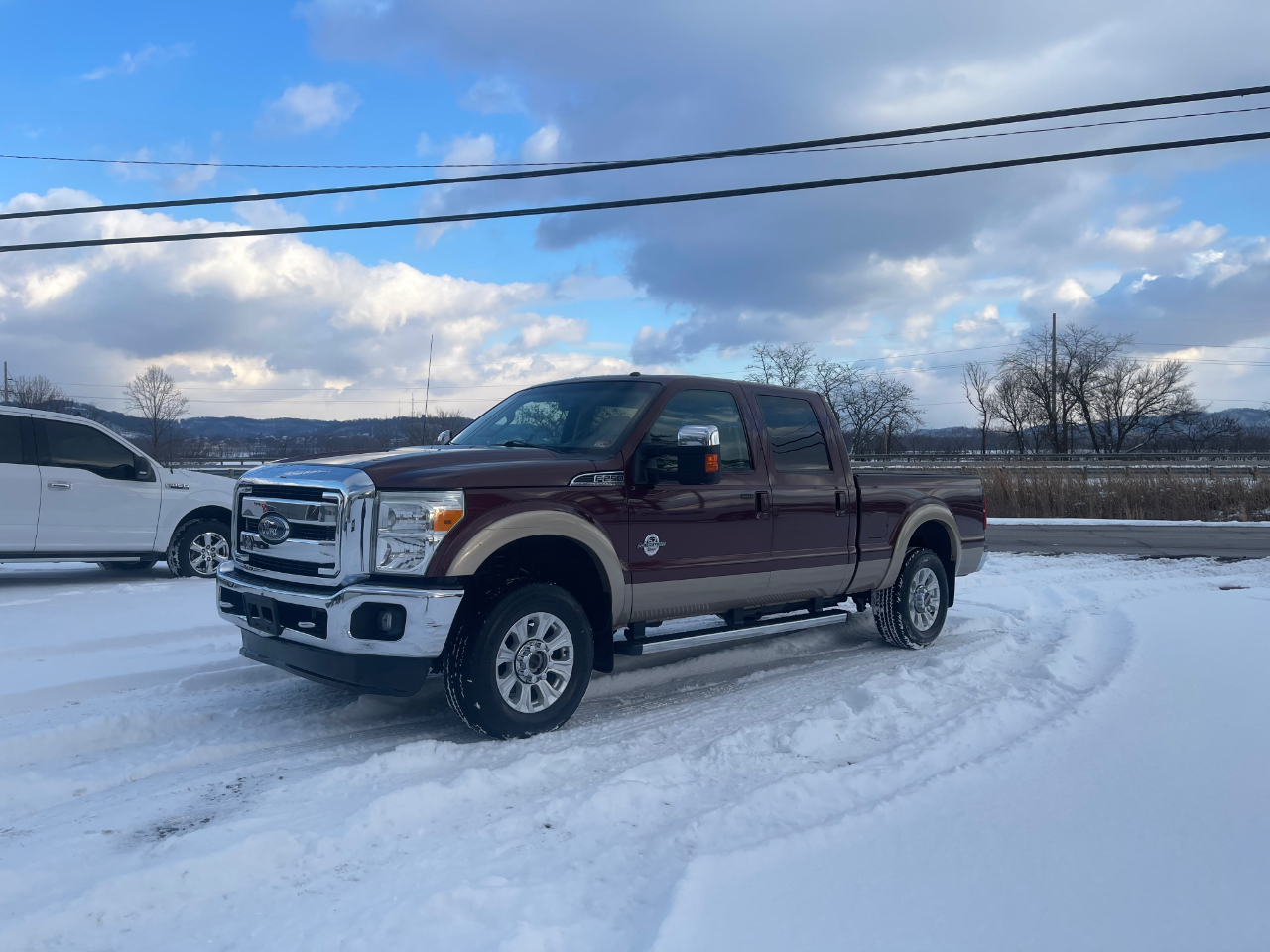 2012 Ford F250 SD Lariat Crew Cab Short Bed 4WD