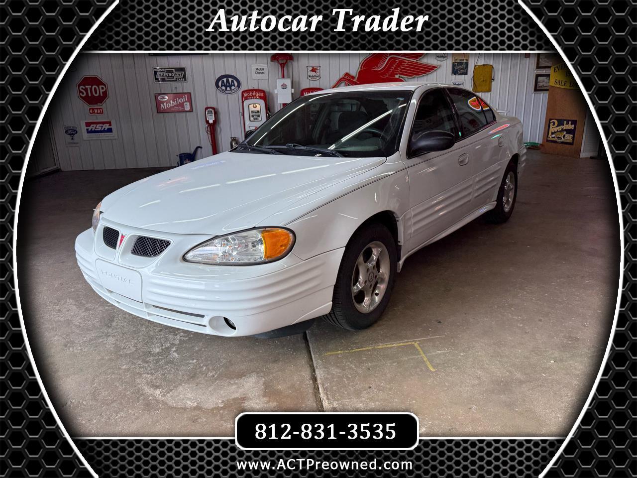 2002 Pontiac Grand Am 4dr Sdn SE1