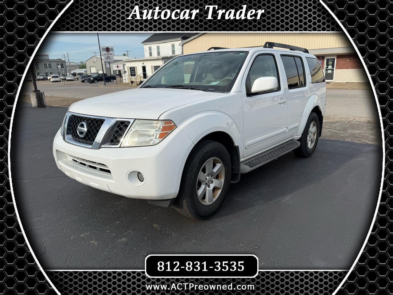2012 Nissan Pathfinder 4WD 4dr V6 SV