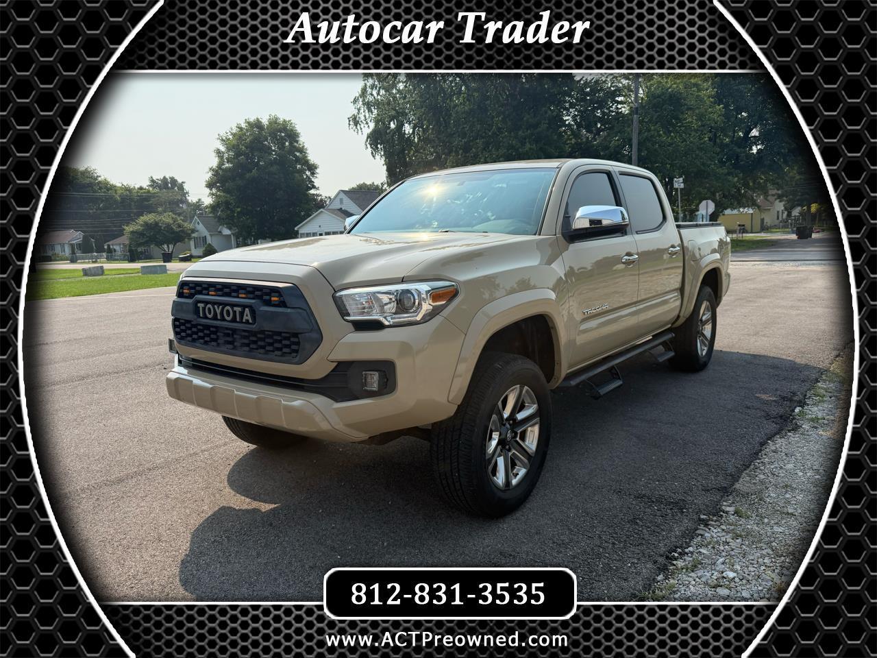 2017 Toyota Tacoma Limited Double Cab 5' Bed V6 4x4 AT (Natl)