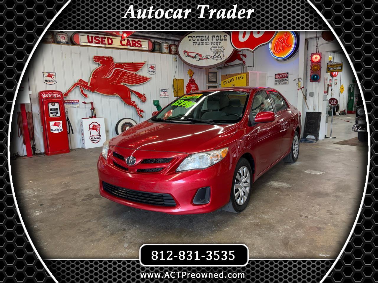 2012 Toyota Corolla 4dr Sdn Man L (Natl)