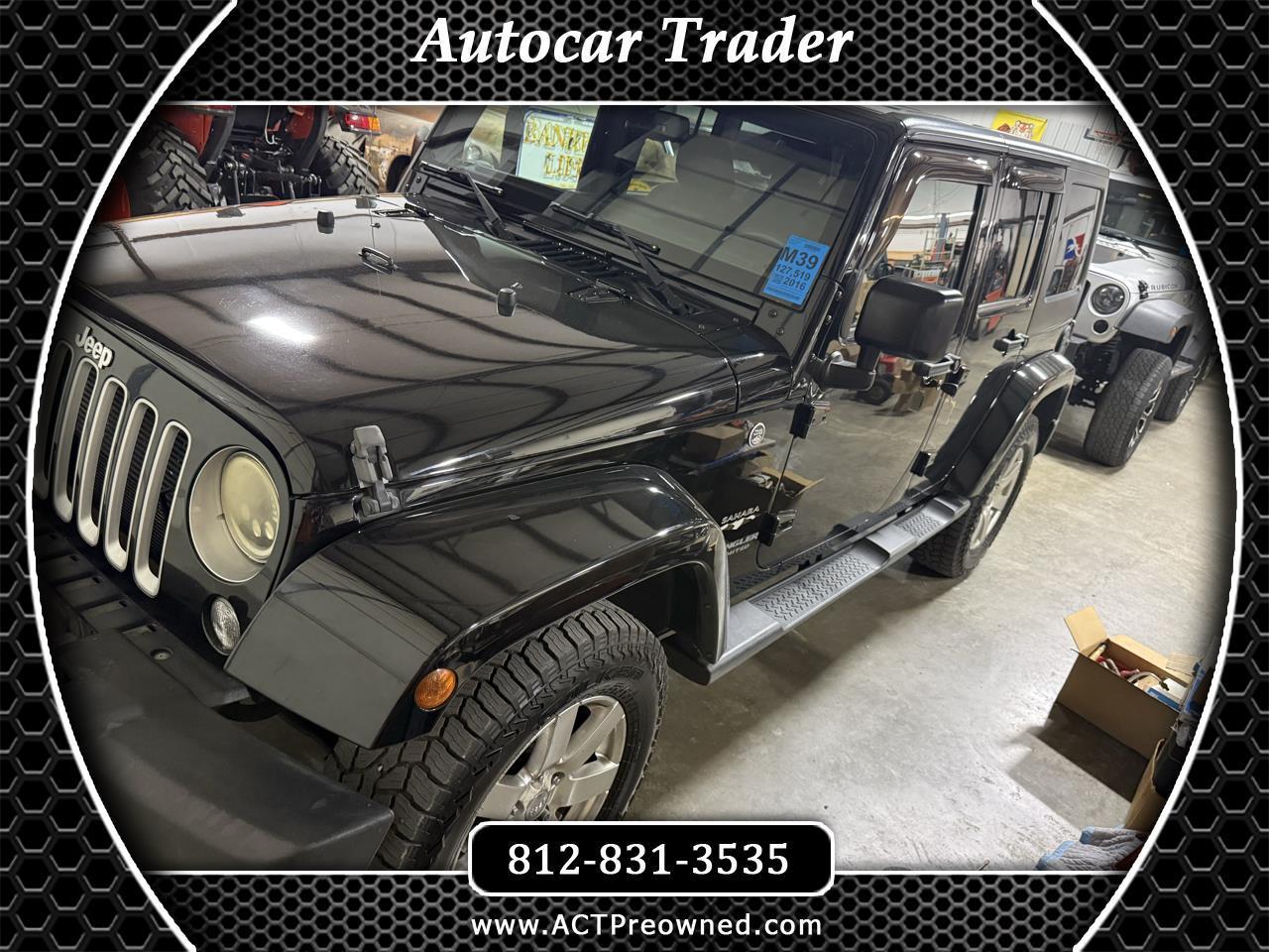 2016 Jeep Wrangler Unlimited 4WD 4dr Sahara