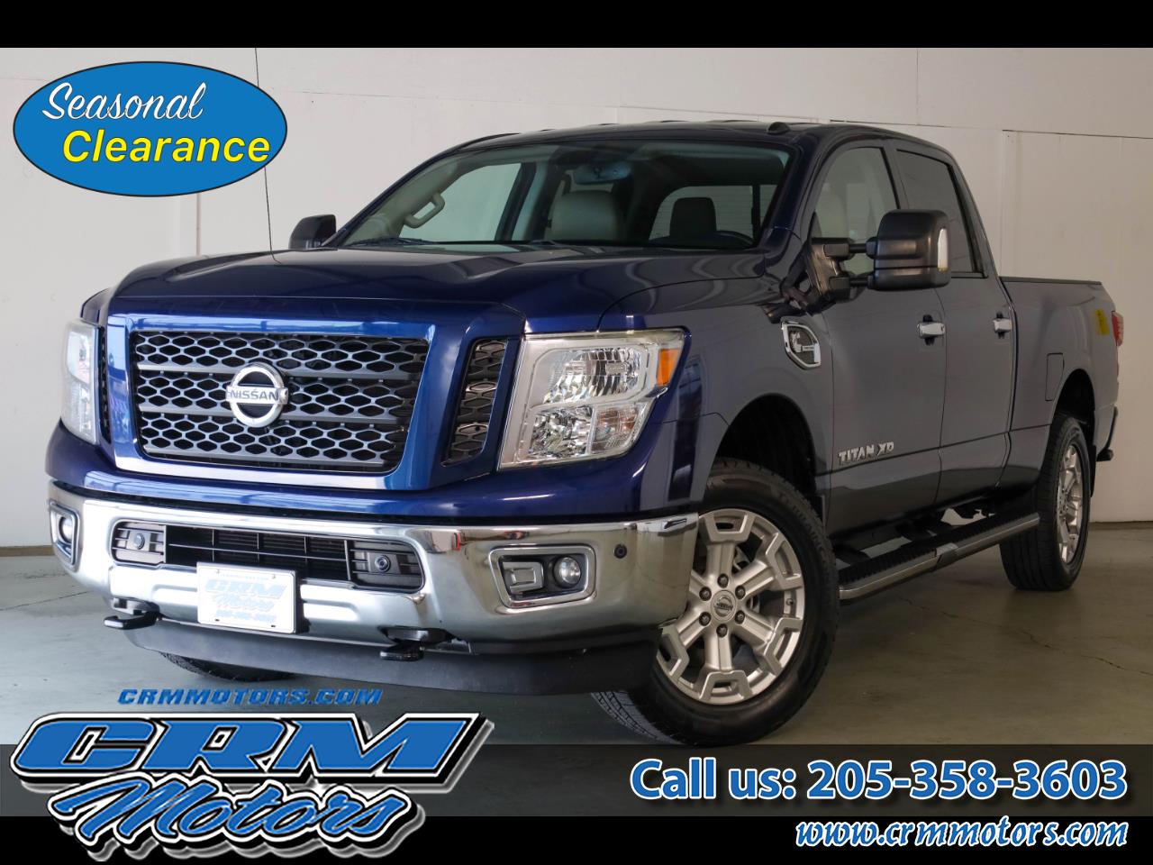 2019 Nissan Titan XD 4x4 Diesel Crew Cab SV