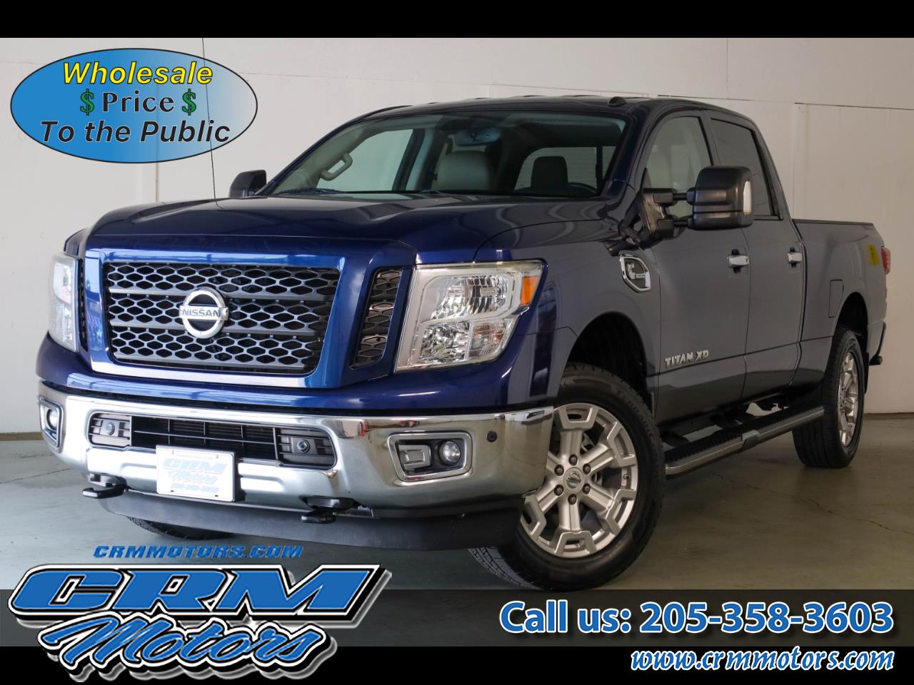 2019 Nissan Titan XD 4x4 Diesel Crew Cab SV