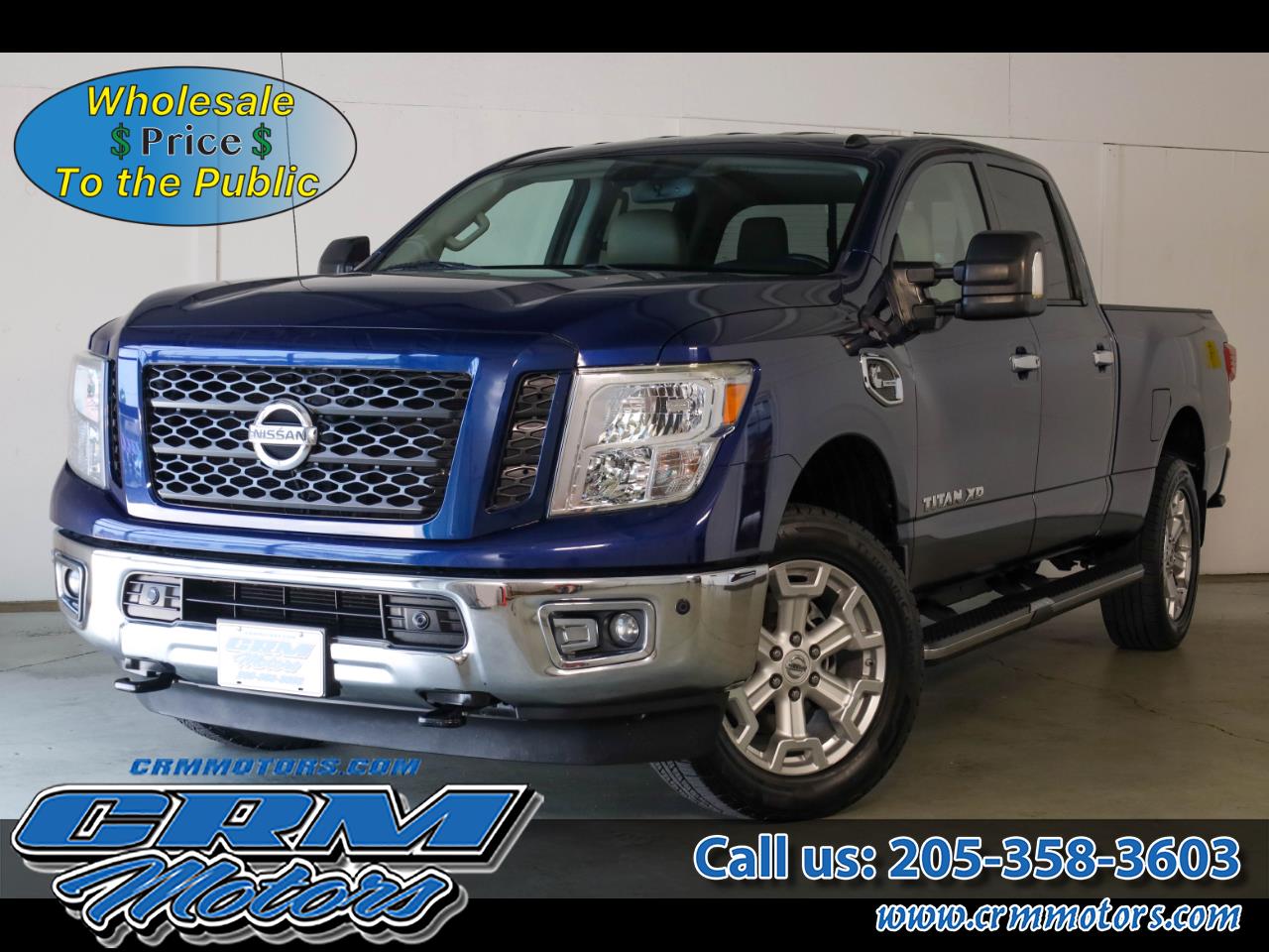 2019 Nissan Titan XD 4x4 Diesel Crew Cab SV