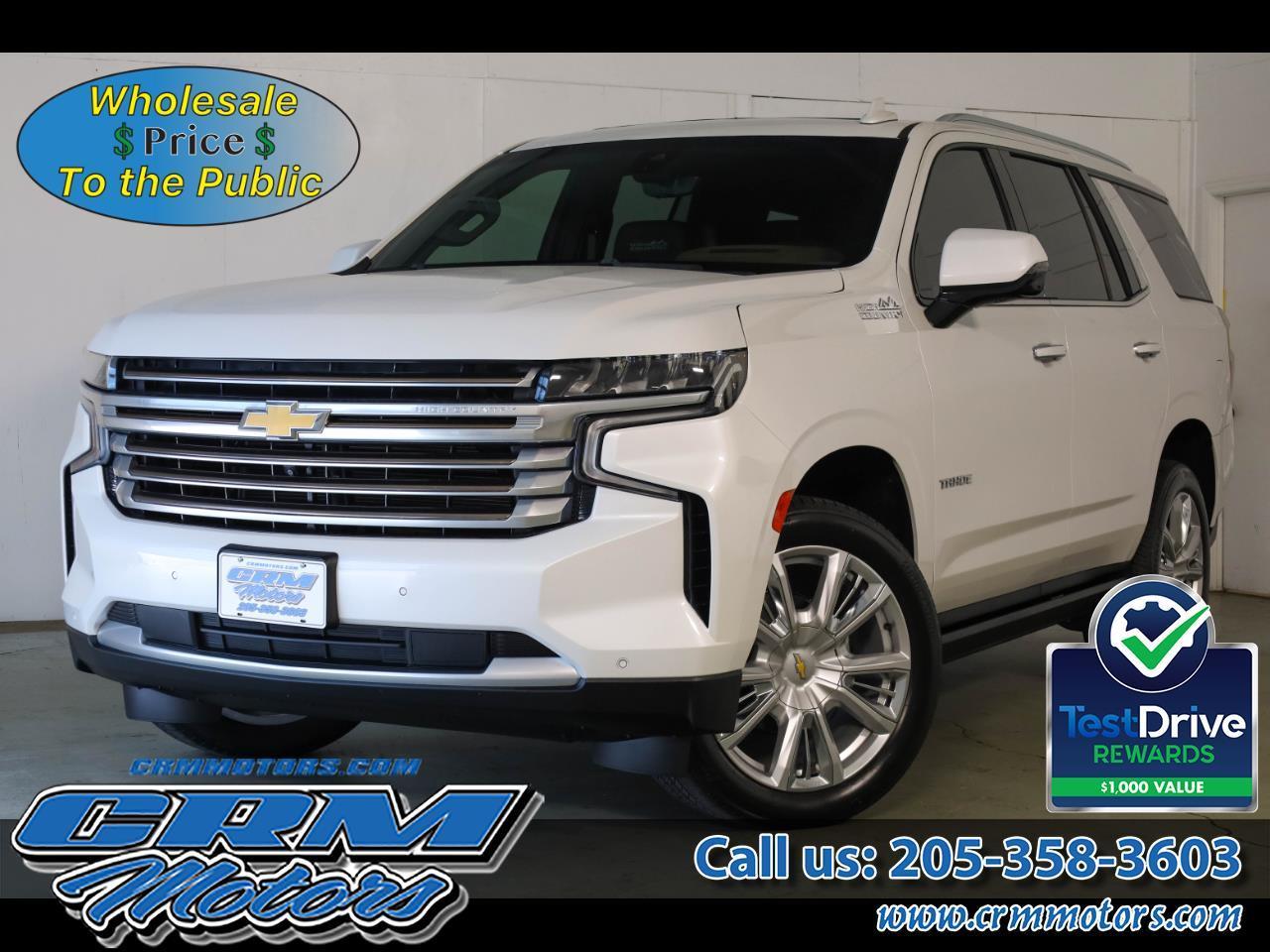 2021 Chevrolet Tahoe 4WD 4dr High Country