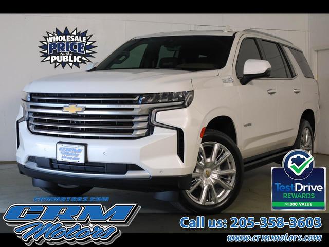 White 2021 Chevrolet Tahoe High Country 4WD SUV / Crossover Four-Wheel Drive Automatic