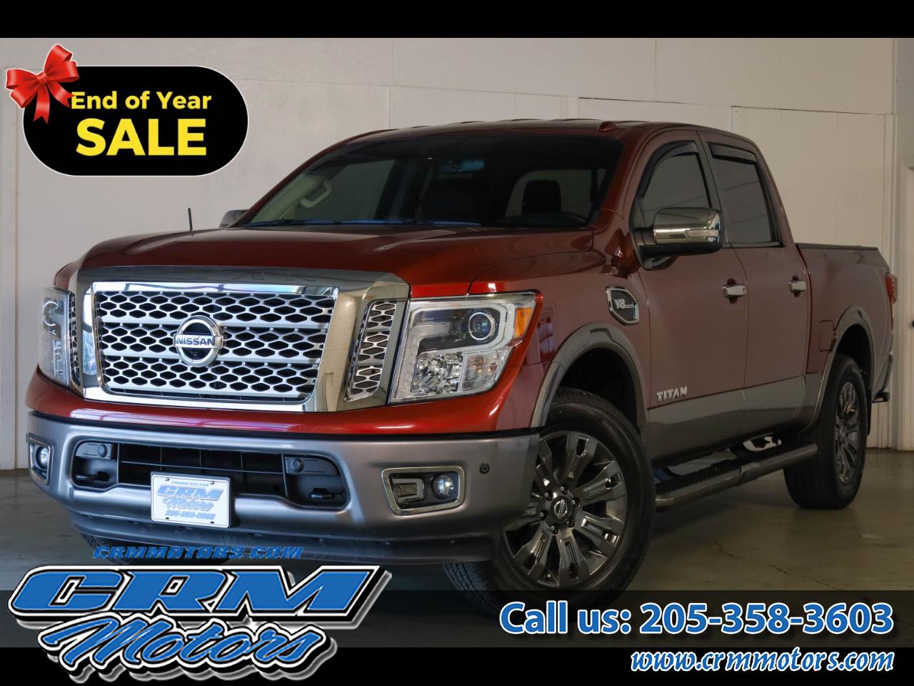 2017 Nissan Titan 4x4 Crew Cab Platinum Reserve