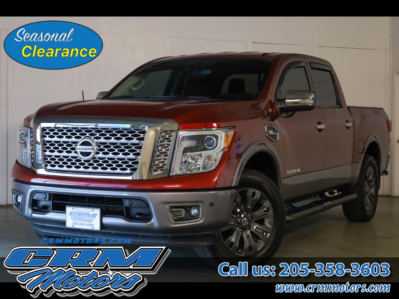 2017 Nissan Titan Platinum Reserve Crew Cab 4WD