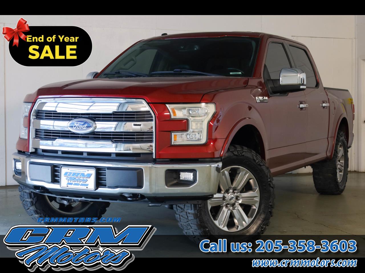 2017 Ford F-150 Lariat 4WD SuperCrew 5.5' Box