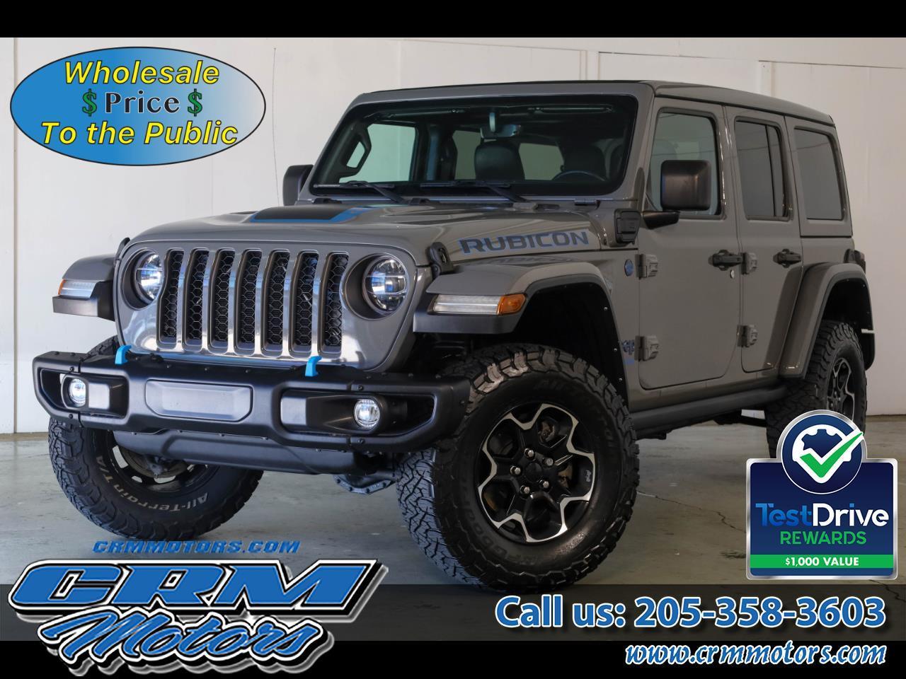 2021 Jeep Wrangler 4xe Unlimited Rubicon 4x4