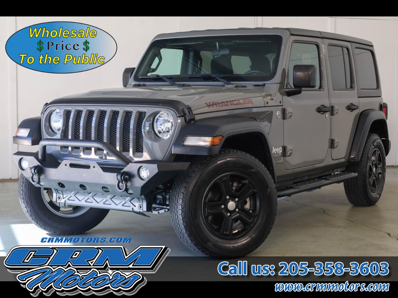 2019 Jeep Wrangler Unlimited Sport S 4x4
