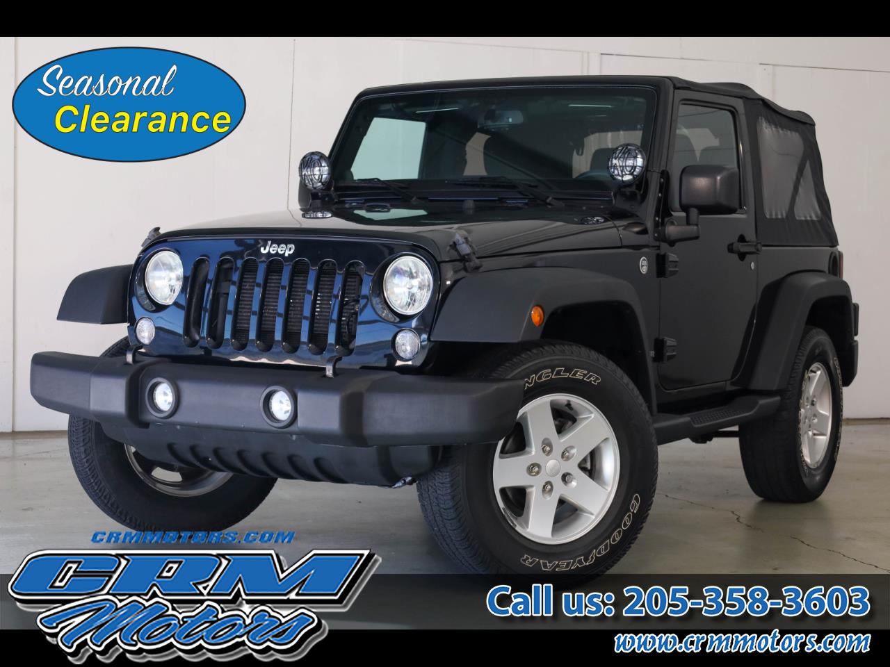 2014 Jeep Wrangler 4WD 2dr Sport